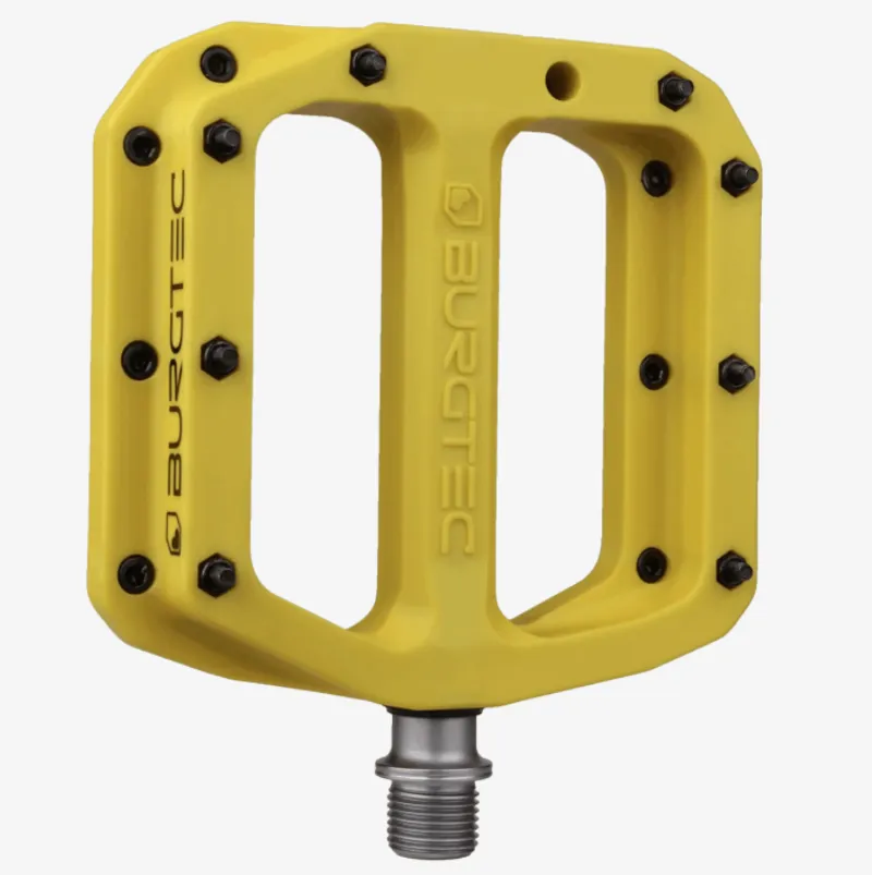 Burgtec - MK4 Composite Pedals - Electric Yellow